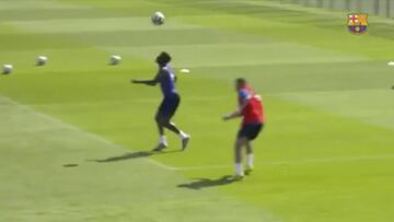 El interés de Atleti y PSG le ha inspirado: asombrosa exquisitez de Semedo a lo Bergkamp