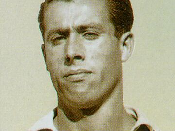 10 de febrero de 1950. El Madrid vence en San Mamés al Athletic 2-5.