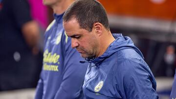 Andre Soares Jardine head coach of Monterrey during the final second-leg match between Monterrey and America as part of the Torneo Apertura 2024 Liga MX at BBVA Bancomer Stadium, on December 15, 2024 in Monterrey, Nuevo Leon, Mexico.