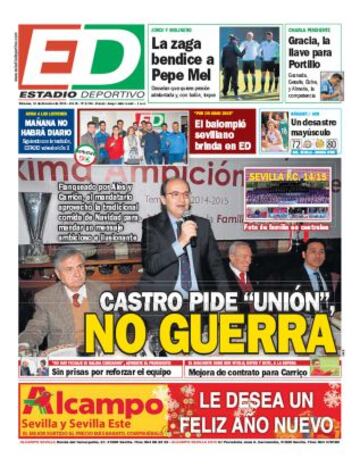 Portadas de la prensa deportiva