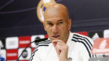 Zidane: "Va a haber cambios, pero muchos se van a quedar"