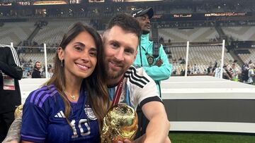 La reacción de Antonela Roccuzzo al Mundial de Messi: “Sabemos lo que sufriste”