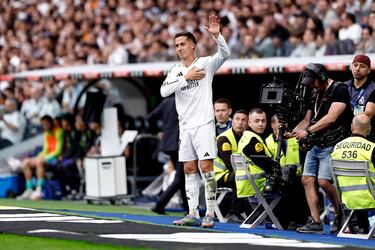 El futbolista gallego fue uno de los nombres propios del partido del Bernabéu. También se despidió de la afición madridista.