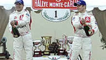 <b>PODIO FICTICIO.</B> Todo apunta a que Loeb será descalificado.