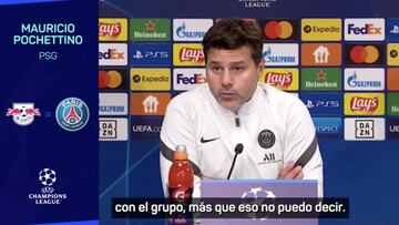 Pochettino: "Esperemos que Messi esté lo antes posible"
