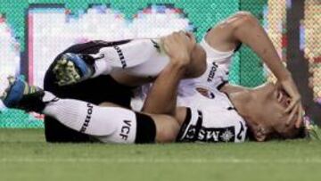 Canales puede sufrir una grave lesión de rodilla