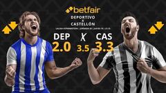 Deportivo de La Coruña vs. CD Castellón: horario, dónde ver, pronósticos y clasificación