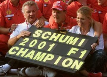 2001. Cuarto t¨ªtulo F1 y segundo en la era Ferrari.Gran premio de Hungr¨ªa.