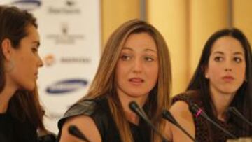 Melani Costa, durante su intervención en los Desayunos de Europa Press.