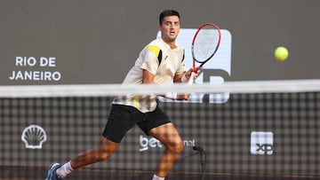 Tomás Barrios luchó con todo en el ATP de Río de Janeiro y este fue el resultado