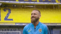 De Rossi: "Me mueve la pasión por Boca desde pequeño"