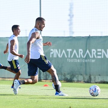 Último entrenamiento de la Selección Colombia antes del amistoso contra Arabia Saudita. Héctor Cárdenas será el DT encargado de la Tricolor.