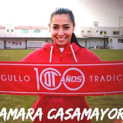Zamara Casamayor, jugadora de Toluca y Policía Federal