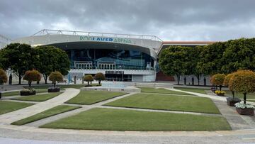 Panorámica de la pista Rod Laver Arena, en el Open de Australia.