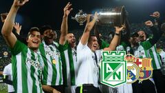 Atl&eacute;tico Nacional, campe&oacute;n de la Copa Libertadores y mejor equipo del mundo en 2016 por la IFFHS.