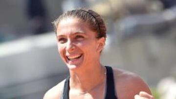 Errani, primera italiana en la final de Roma desde 1985