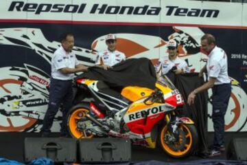 Presentación del Team Honda Repsol 2016