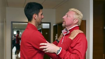 Djokovic rompe con Becker