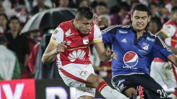 Millonarios y Santa Fe se enfrentarán este sábado por la Liga Águila