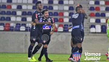 Miguel Borja se estrena: Así fue su primer doblete con Junior