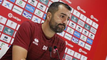 Diego Martínez durante una conferencia de prensa.