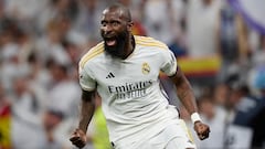 Rüdiger llega sobre la campana