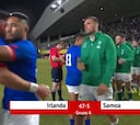 Irlanda vence a Samoa y ya está en cuartos de final