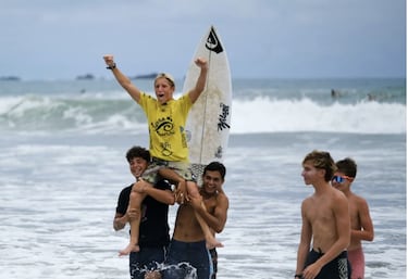 Thiago Passeri, la joya del surf argentino