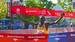Victoria del keniano Kimetto, a 22 segundos del récord mundial