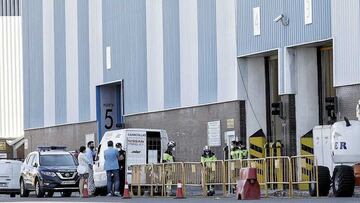 Mueren dos trabajadores en Burgos al caer desde una altura de 10 metros