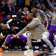 LeBron James se recupera de su lesión, al ‘estilo Gokú’ de Dragon Ball Z