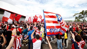 La afición del Atlético se desplazará este miércoles a Elche.
