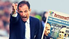 Massimiliano Allegri, entrenador de la Juventus.