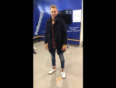 Marcelo bromea con el look del "marquesito" Llorente