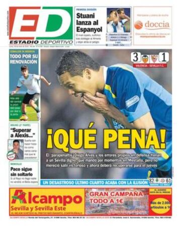 Portadas de la prensa deportiva