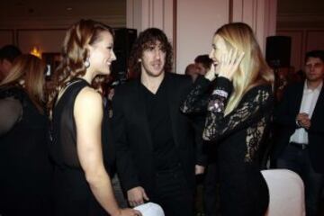 Premios AS 2014. Mireia Belmonte, Carles Puyol y Vanesa Lorenzo.