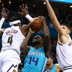 Doble palo para Denver: cae en Charlotte y pierde a Paul Millsap