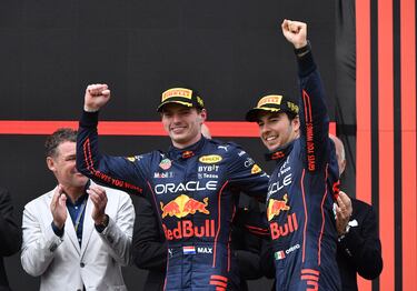 La comunión entre Checo Pérez y Max Verstappen se apodera de Red Bull
