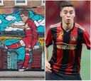Gio Dos Santos y Miguel Almirón, con su propio mural en Chicago