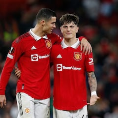 El récord de Cristiano con el Manchester United que puede superar Alejandro Garnacho