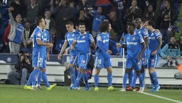 El Getafe frente el Granada.