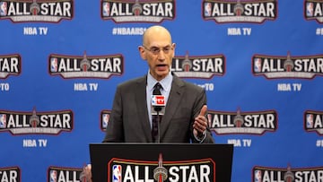 Adam Silver, comisionado de la NBA.