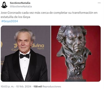 Los memes más divertidos de los Goya