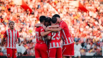 El Almería, esta pretemporada.