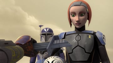 Bo-Katan en Star Wars: Rebels. 