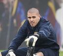 Valdés será baja ante el Betis por una fascitis plantar