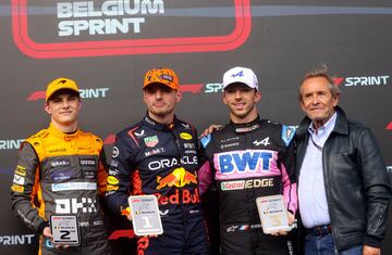 Así quedó la carrera sprint del GP de Bélgica