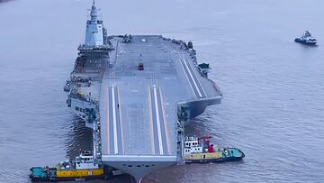 Alertan de que la Armada china prepara todo un hito naval y este nuevo portaaviones es la clave