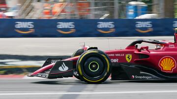 Carlos Sainz (Ferrari F1-75). Montreal, Canadá. F1 2022.