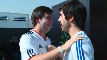 Los 2 amigos que se 'enfrentaron' en el Champions in Live